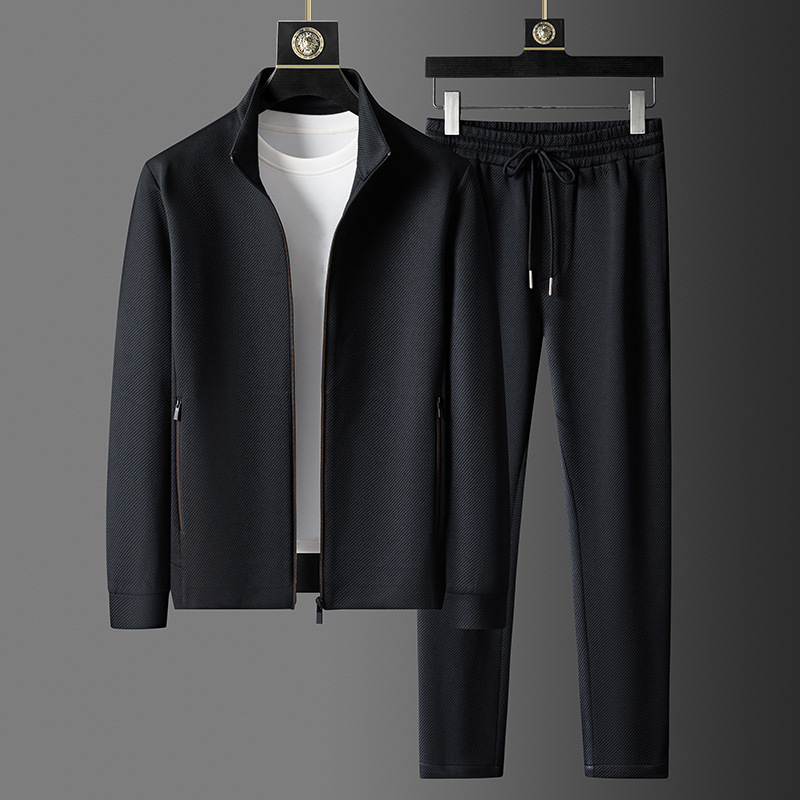 Stratford Textured Tracksuit Set